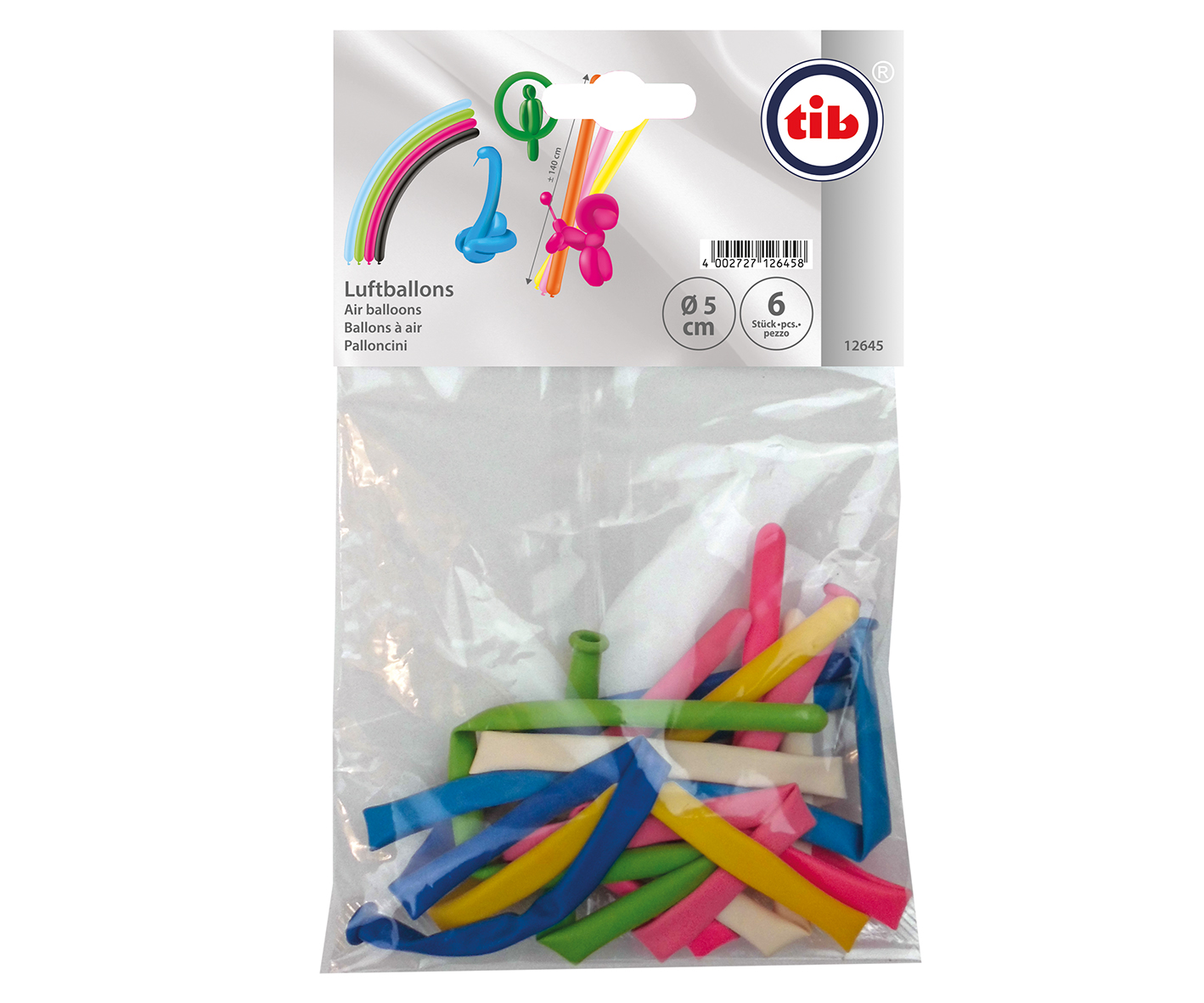 Modellier Ballons 6 Stk.