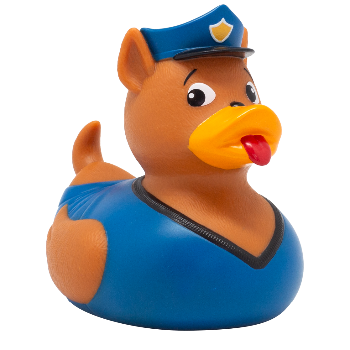 Polizeihund  Badeente ca. 8,5cm