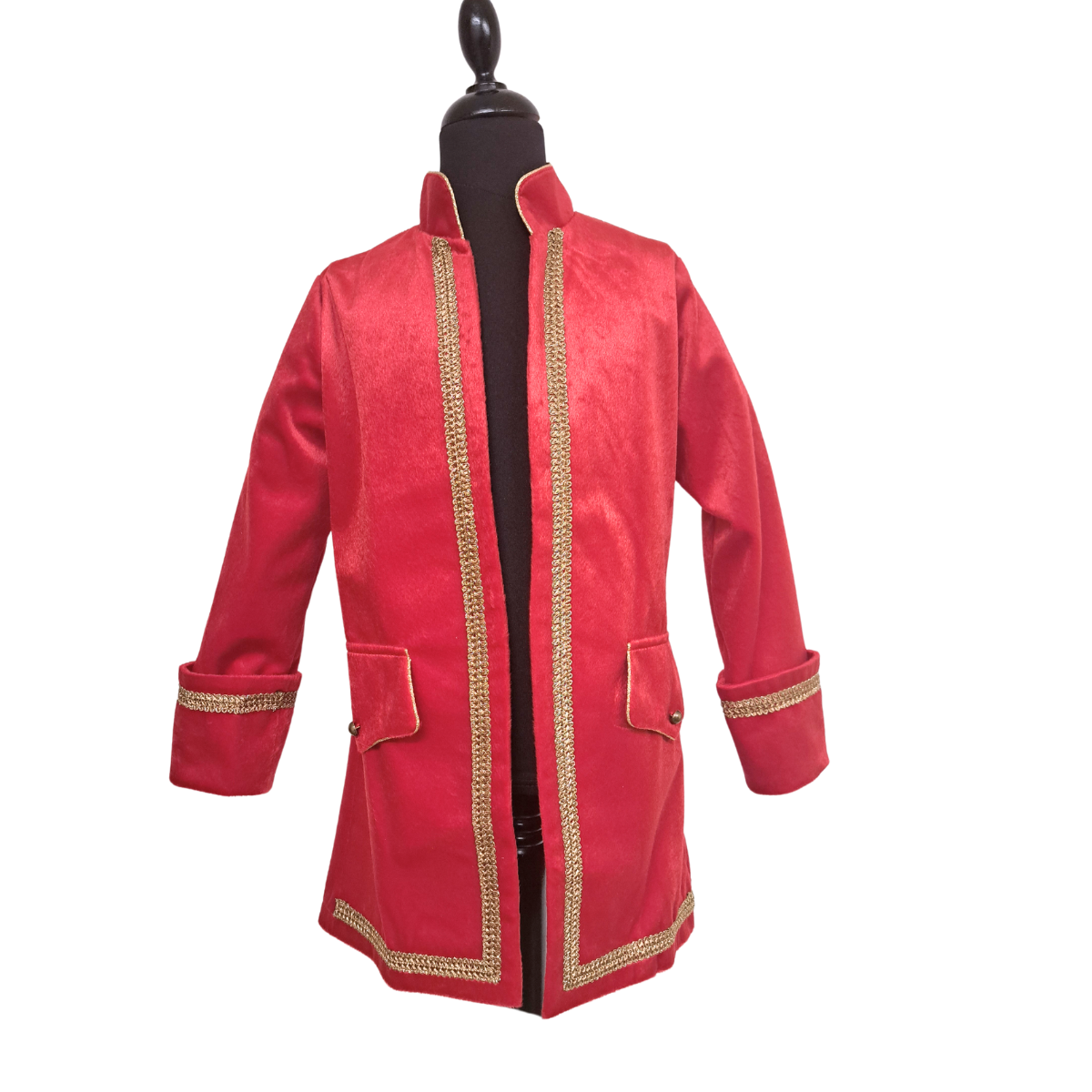 Amadeus Jacke Deluxe Gr. 128  rot