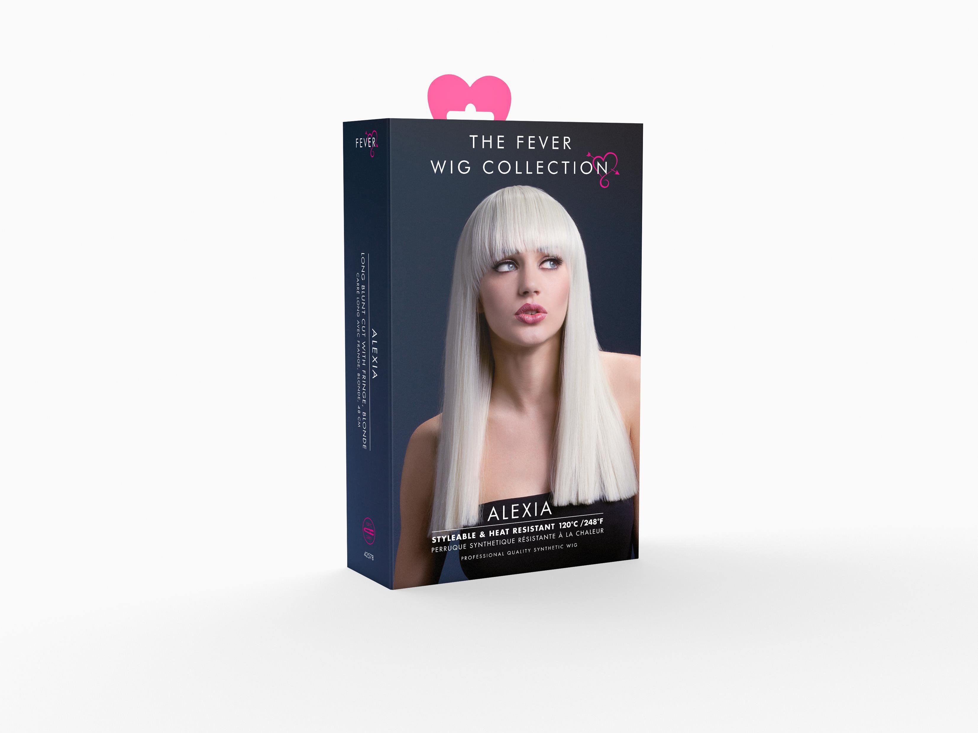 Alexia blond Perücke Premium Qualität