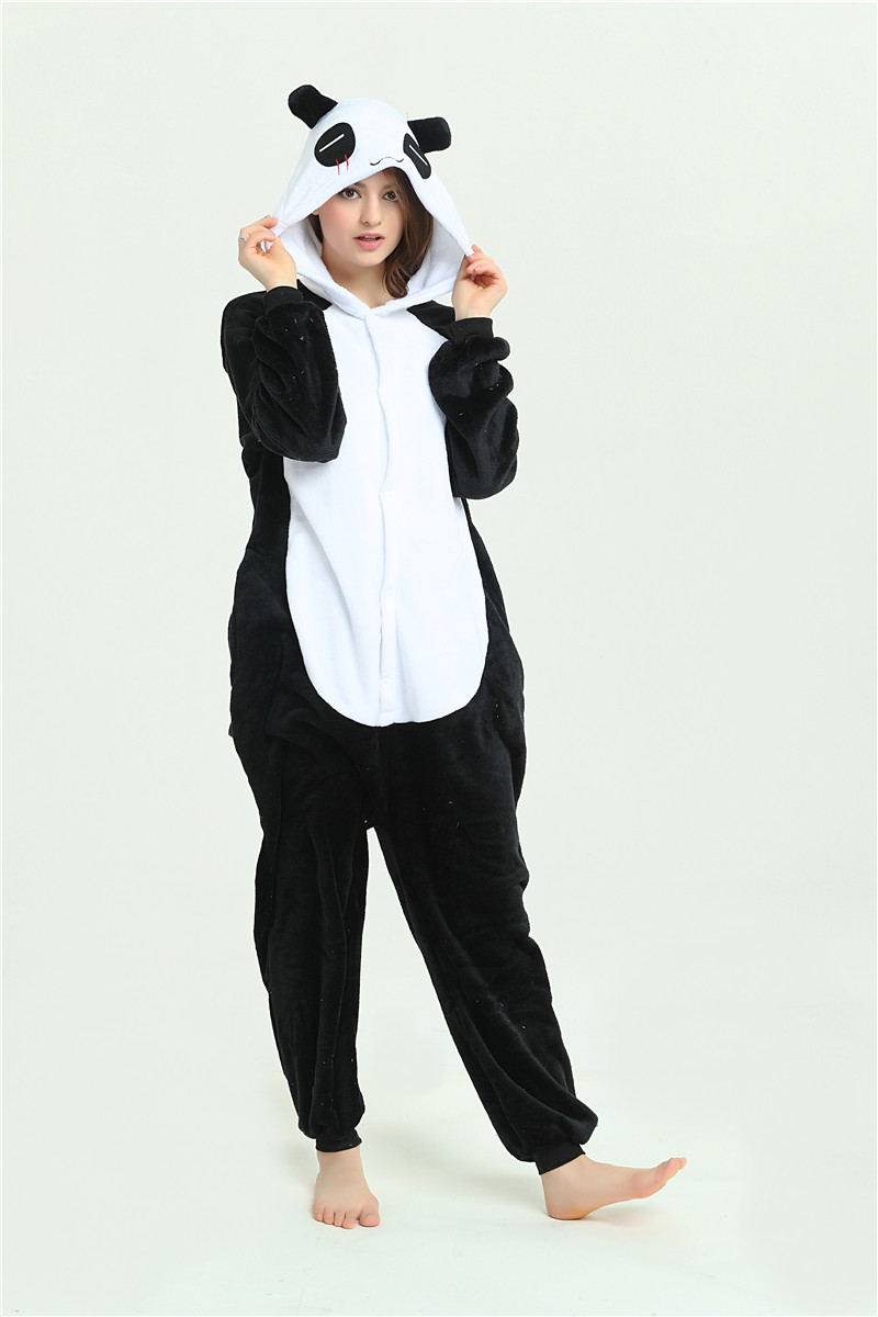 Panda Bär Overall  S  für Erwachsene