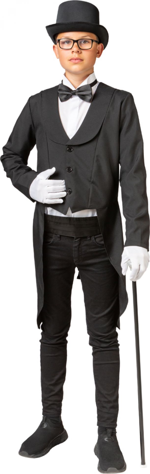 Kinderfrack schwarz  Gr. 152