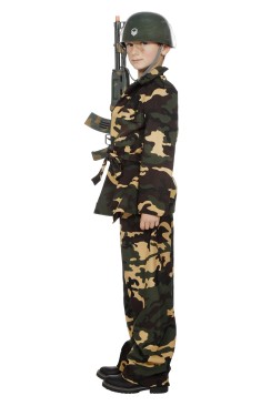 Soldaten Anzug Gr. 164 Camouflage