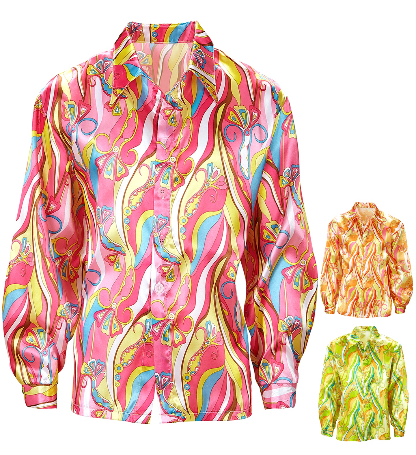 Shirt Hemd 70er Jahre LARGE