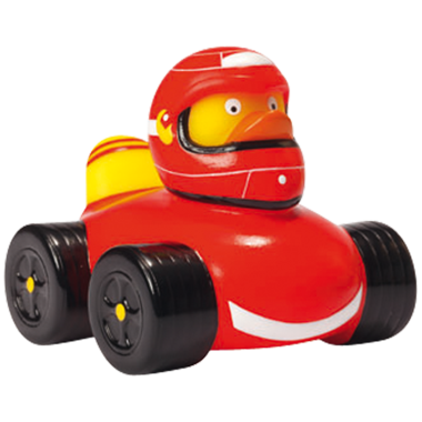 Rennfahrer Badeente  8cm