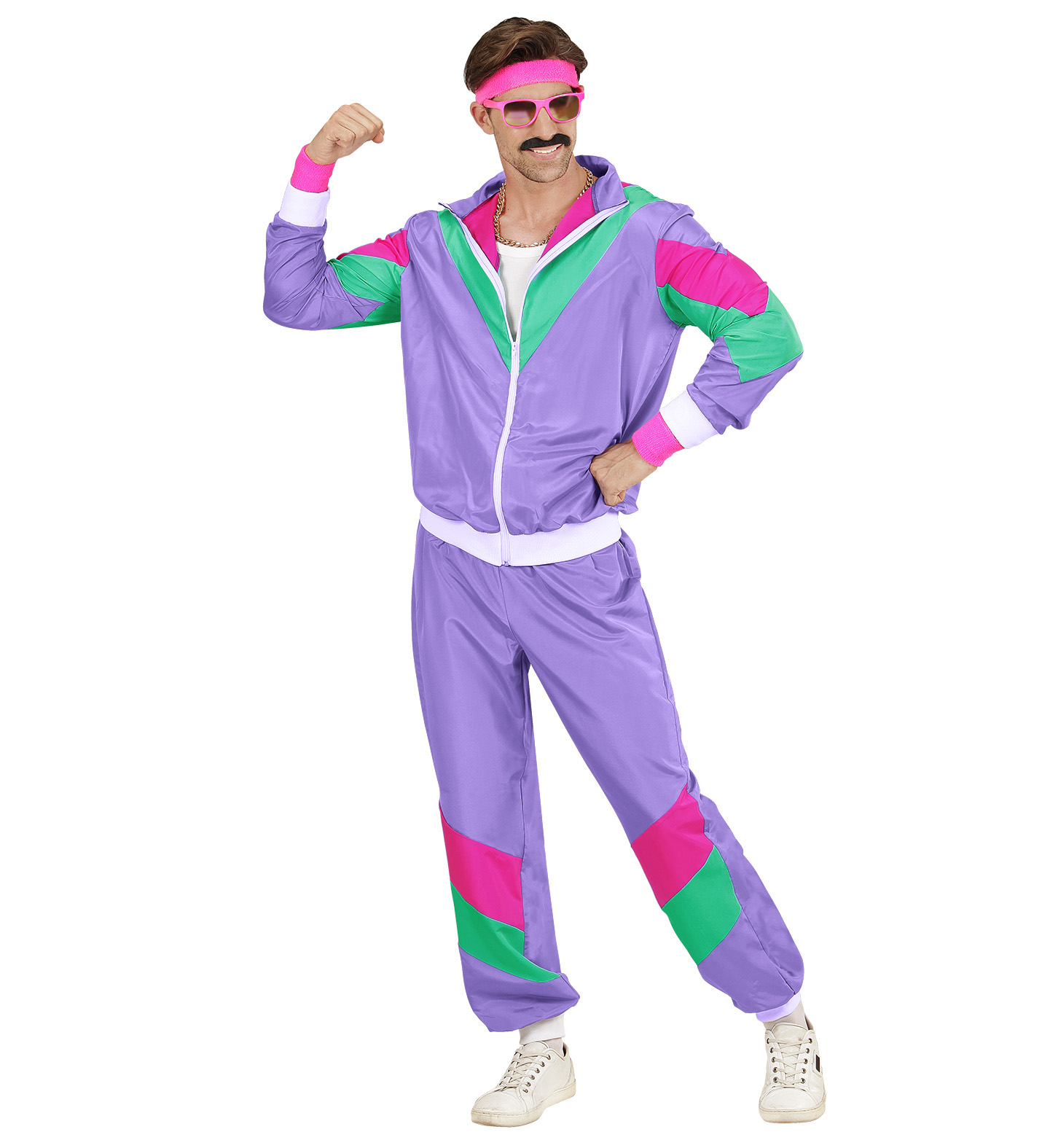 80er Jahre Trainings Anzug SMALL für Damen und Herren