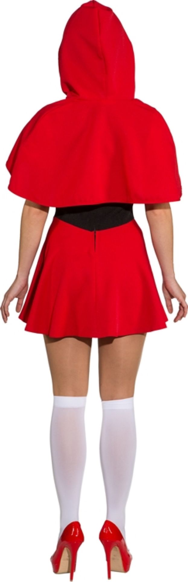 Rotkäppchen  Kleid m.Cape  Gr. 38