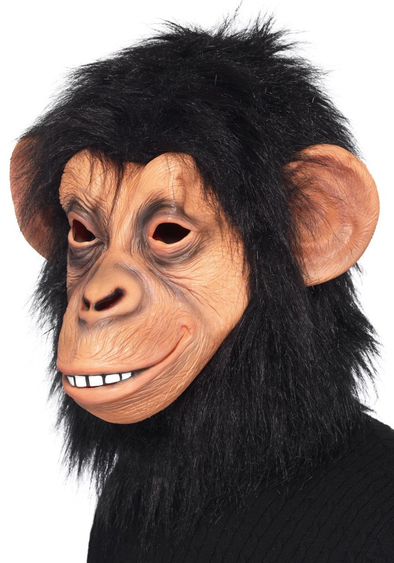 Schimpansen Maske Affe *)