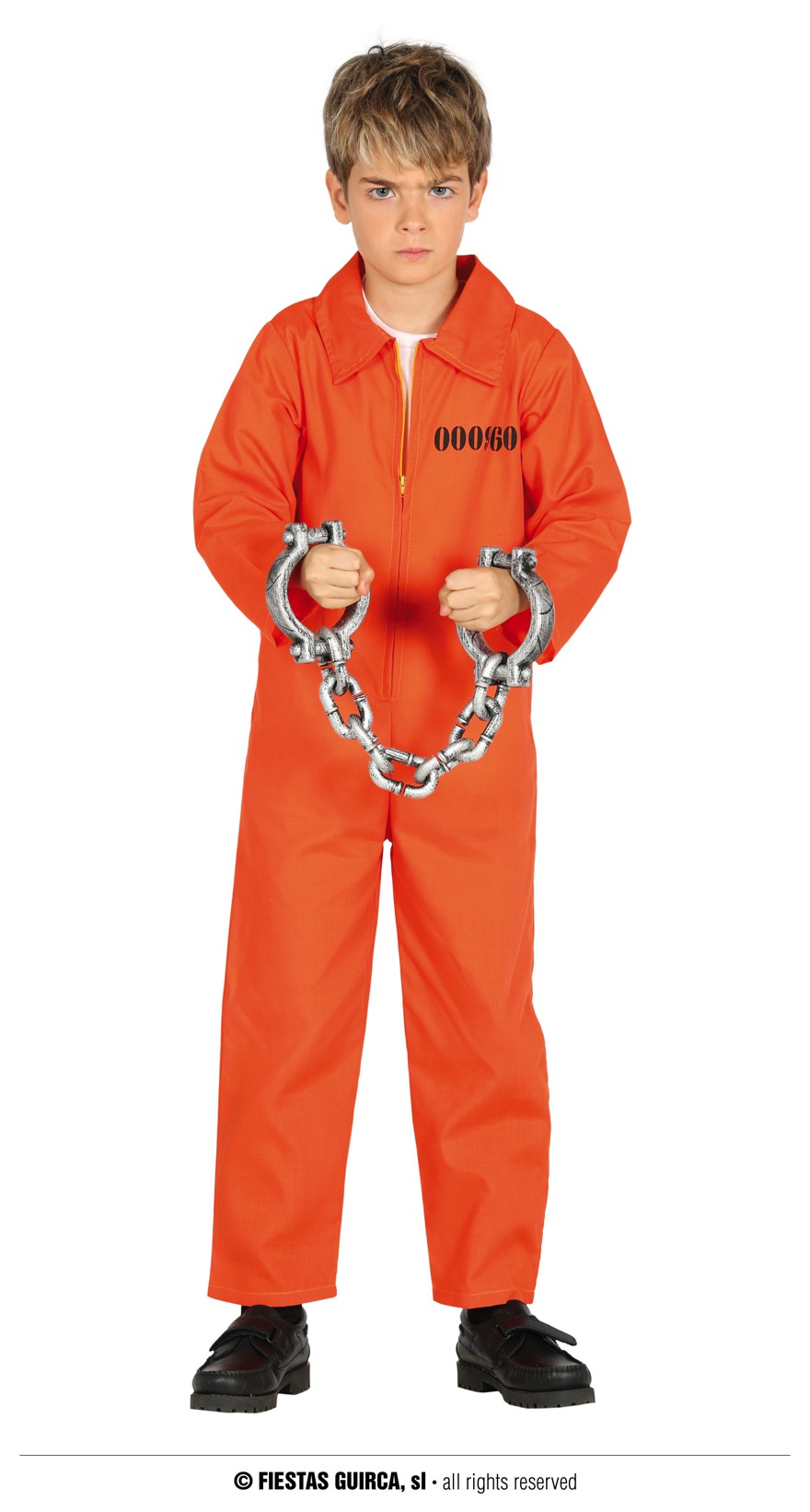 Sträfling Overall orange 7-9 J