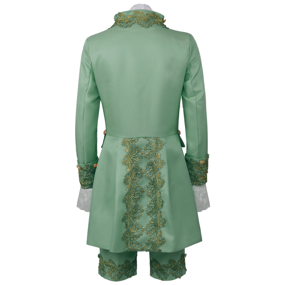 Historische Jacke,Weste,Hose MEDIUM türkis  (L)