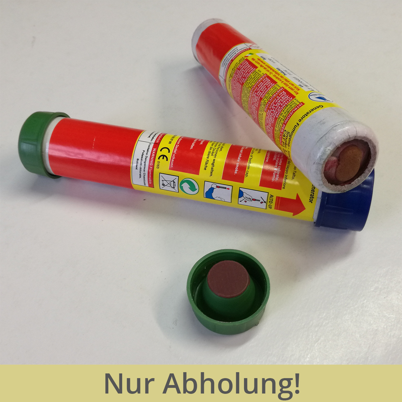 Handrauchfackel blau Brenndauer ca. 50sec