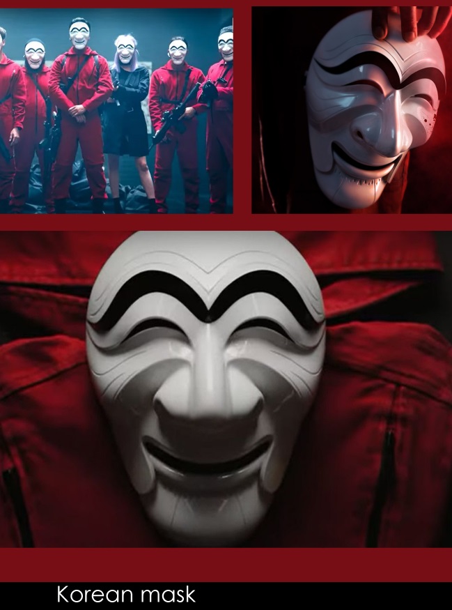 Korean Mask  Squid-Game