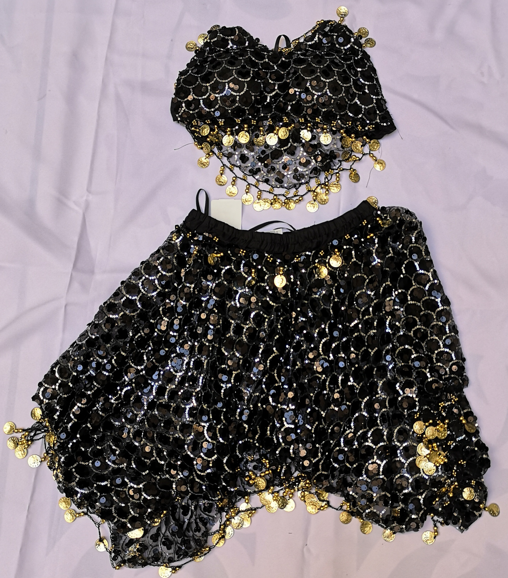 Harems Dame schw. Rock u.Top LARGE