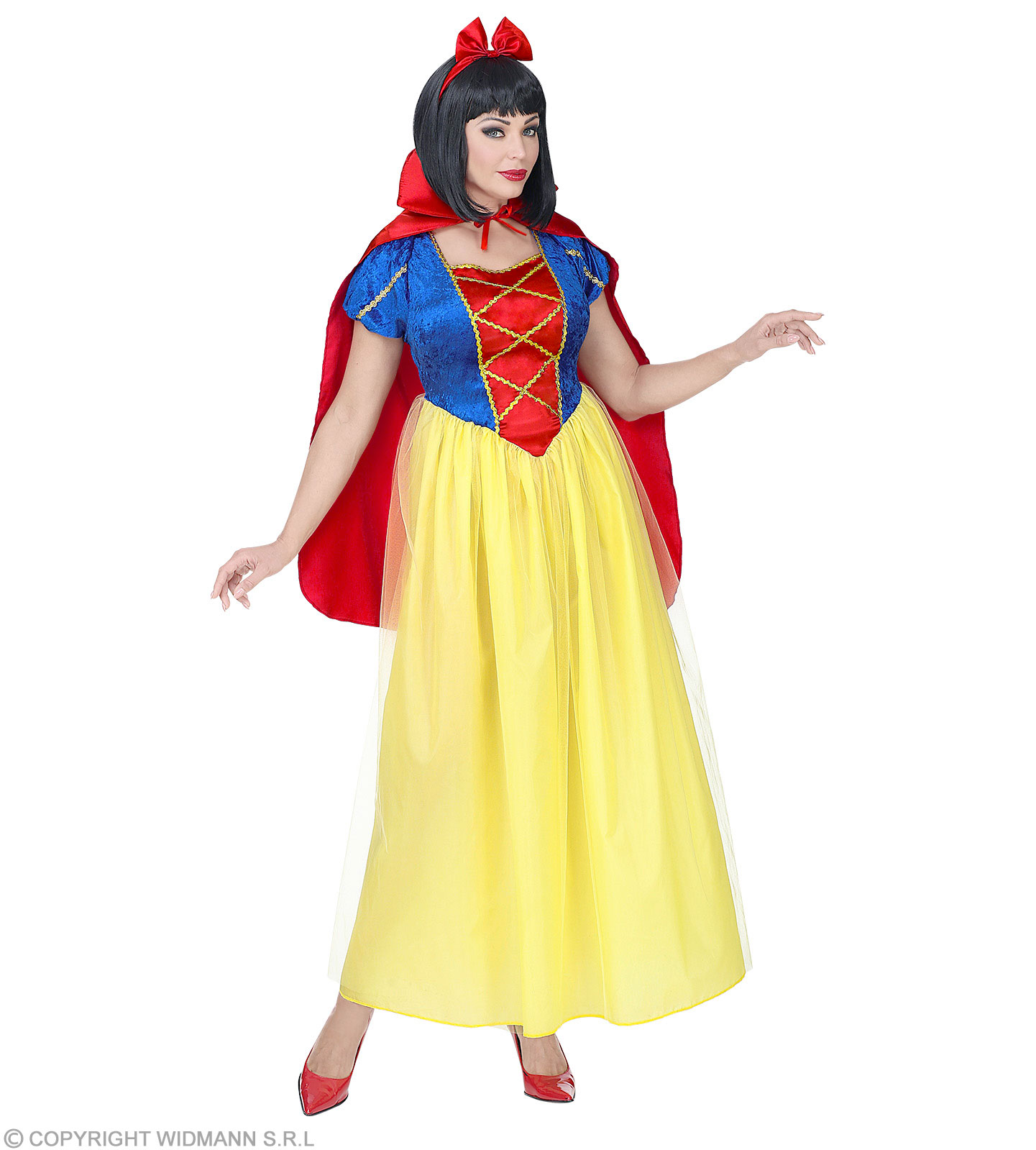 Schnewittchen Kleid lang  M