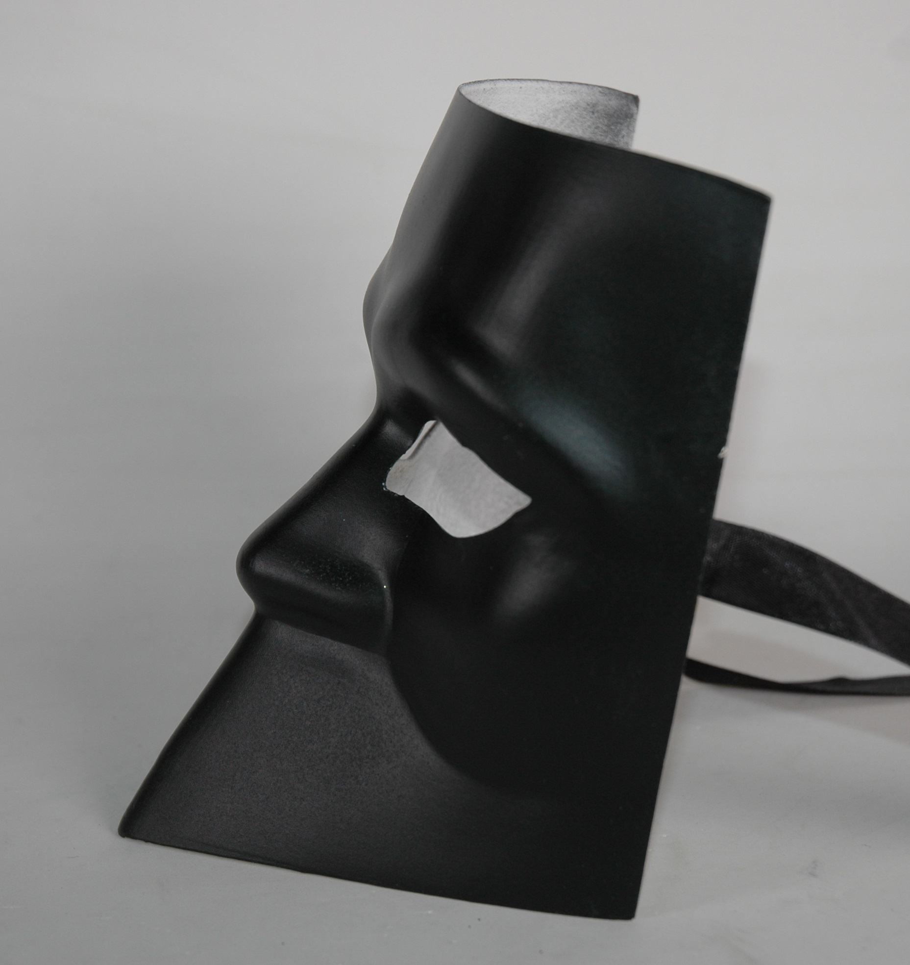 Venezianische Maske Bauta schwarz