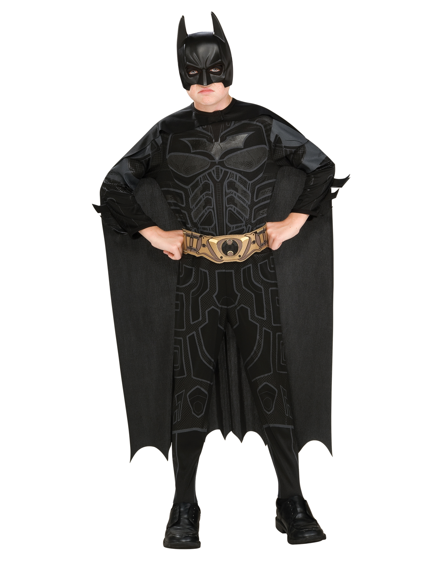 Batman Overall Gr. 152  (L) Gürtel/Cape/Maske