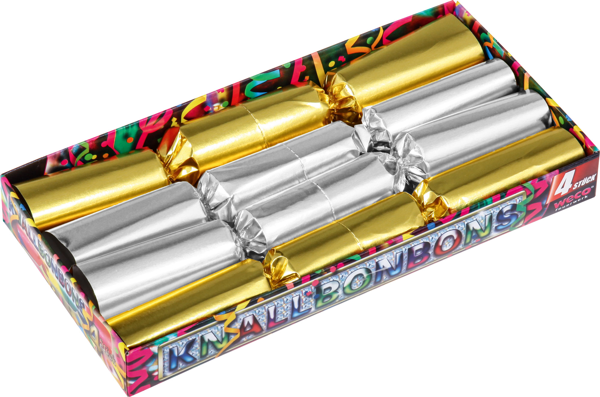 4er Pkg. Knallbonbon 22 cm