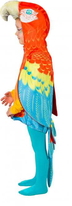 Papagei Kostüm Größe 104