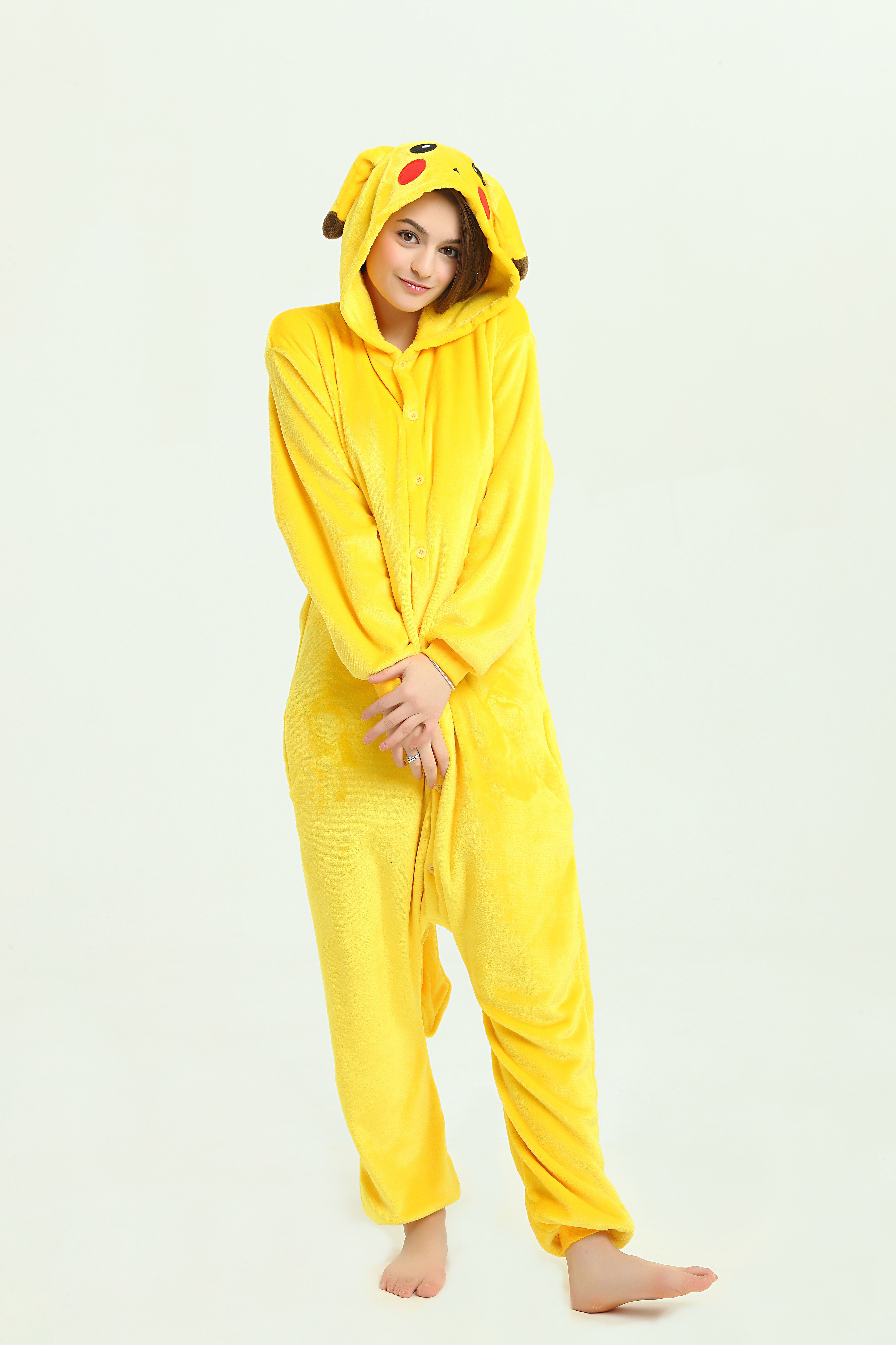 Gelber Comic Overall  SMALL (M)  für Erwachsene