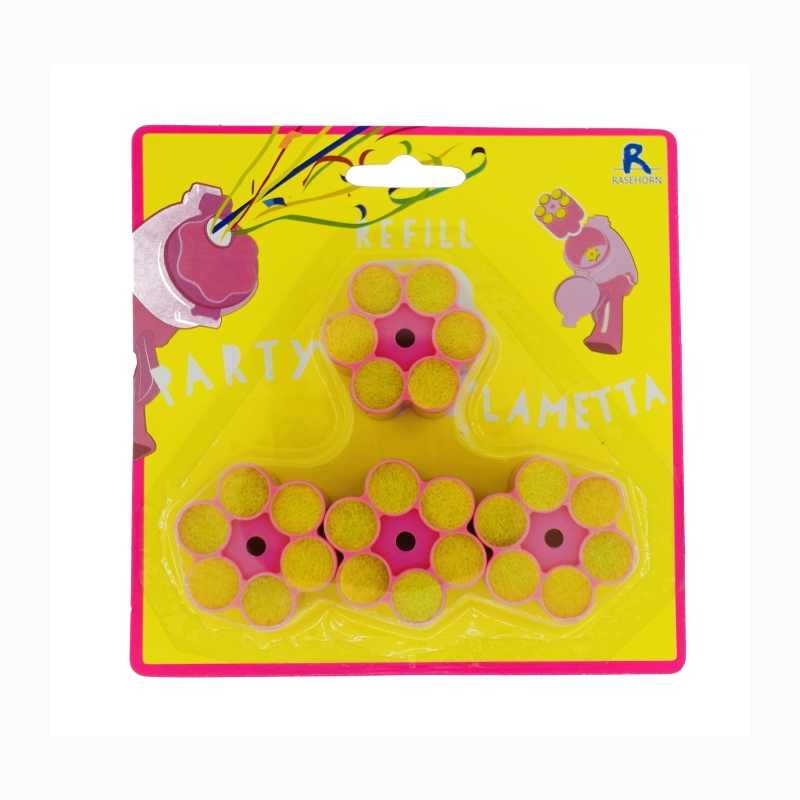 SET Konfetti Pistole mit Nachfüllung