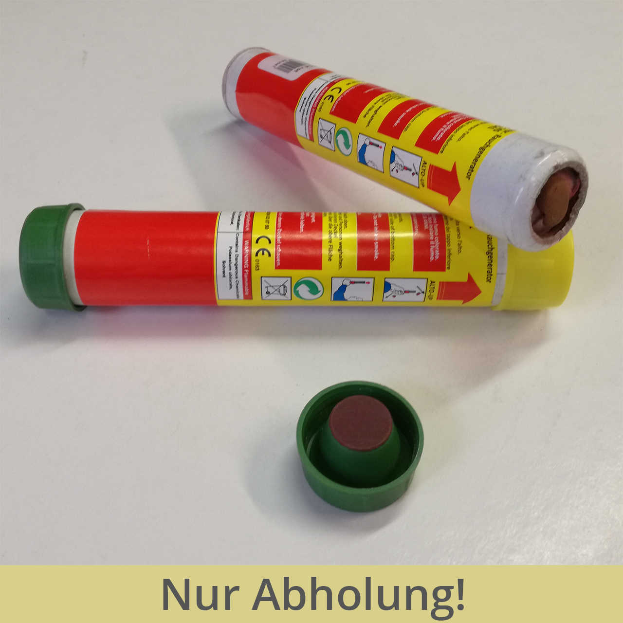 Handrauchfackel gelb Brenndauer ca. 50sec