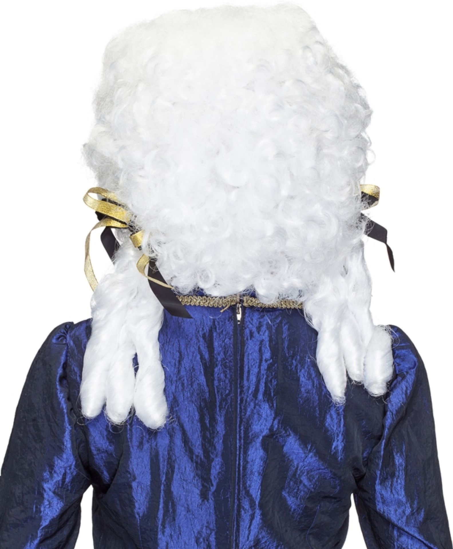 Damen Barock Perücke weiss