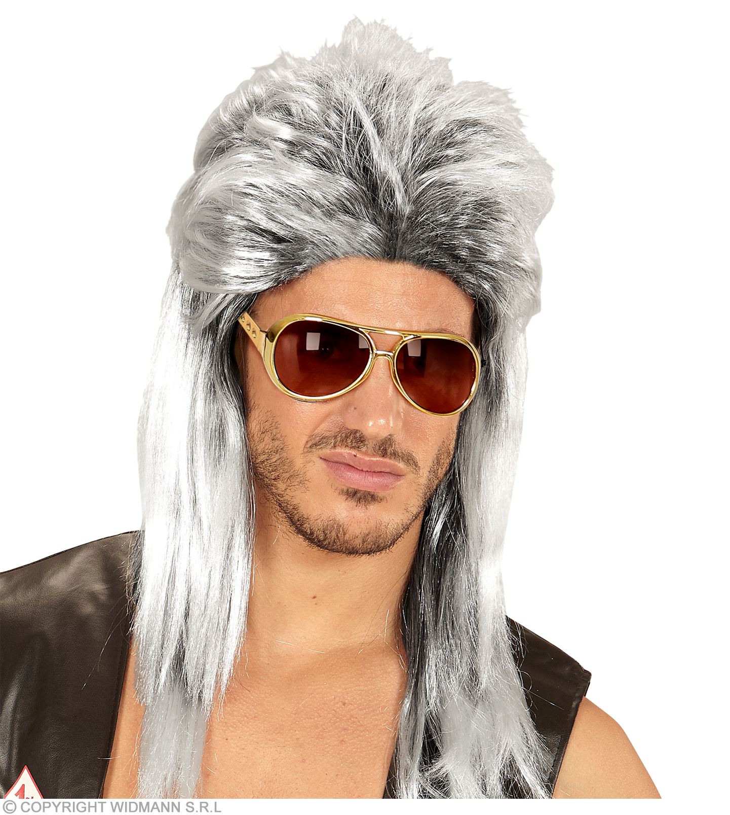 Goldene Brille Rock ´n Roll Brille Elvis