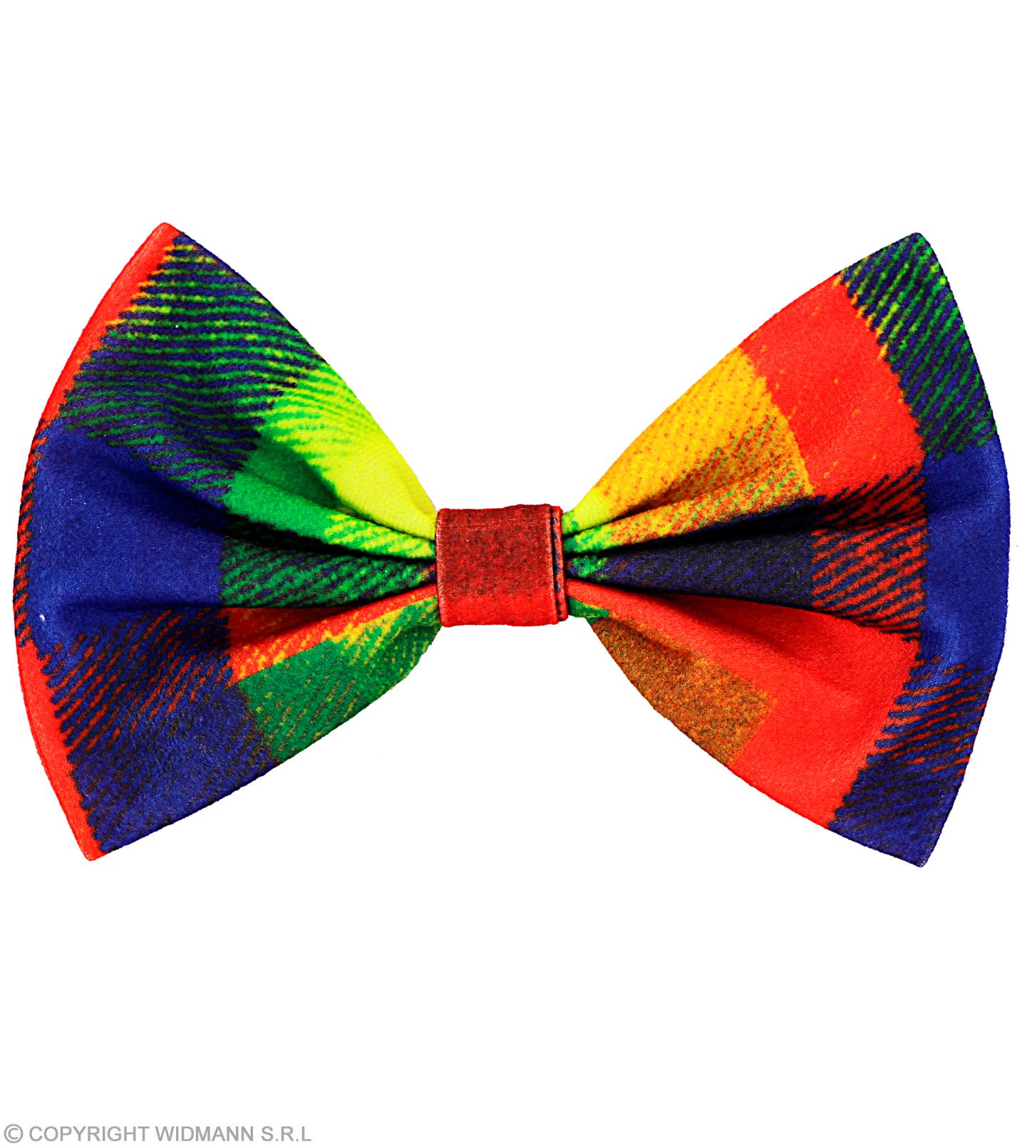 Clown Masche bunt-karriert