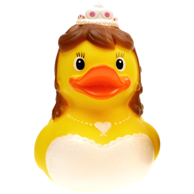 Braut Badeente  8cm