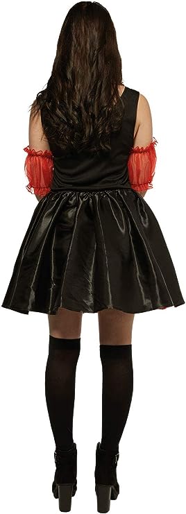 Red rose  Kleid  f. Erw.