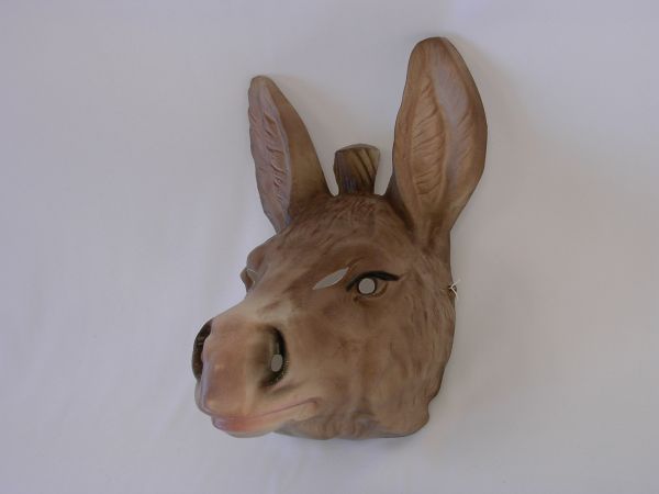 ESEL Maske Plastik für Erwachsen