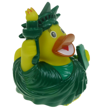 New York, New York Badeente  8cm