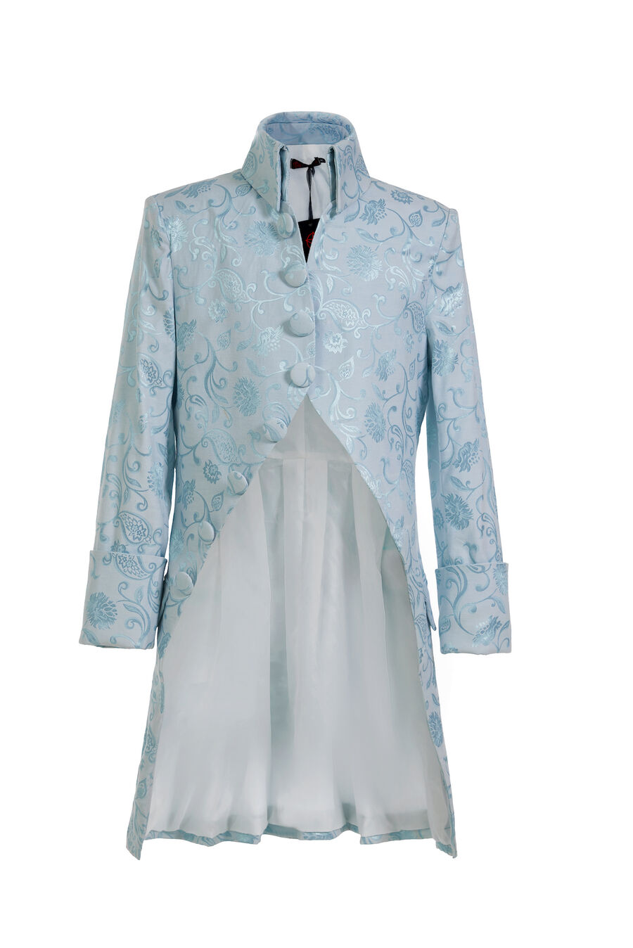 Historischer Mantel hellblau  XL   Gr.52/54 deluxe