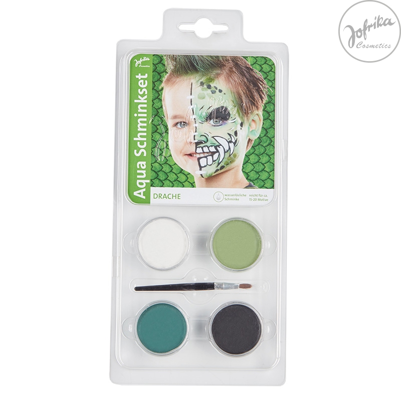 Aqua Schminkset grüner Drache