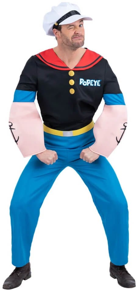 Popeye Kostüm Medium für Erwachsene