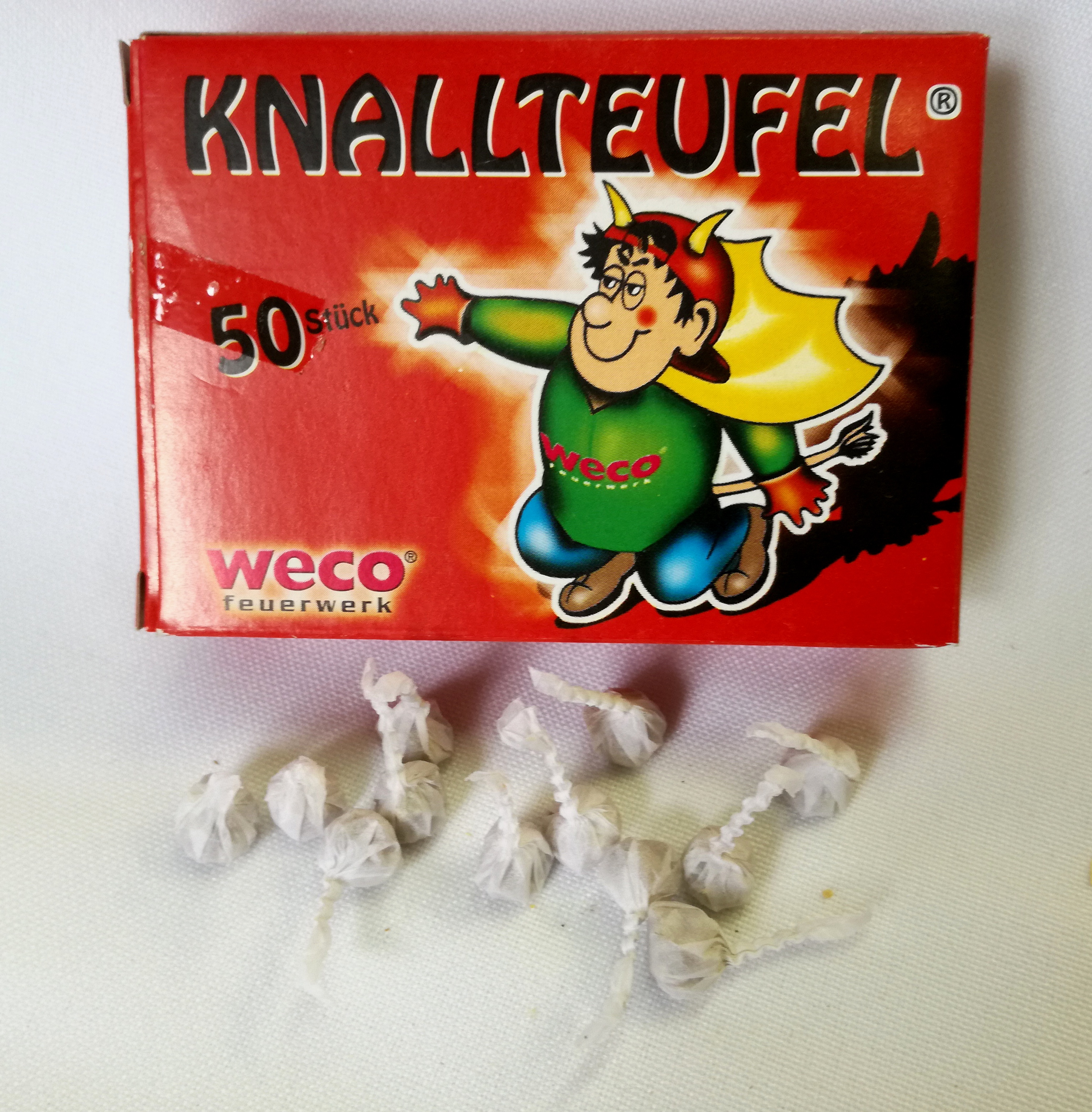 Höllenknall (Knallteufel) 50 Stück Packung
