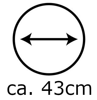 Bunter Geburtstagsballon zum 40er