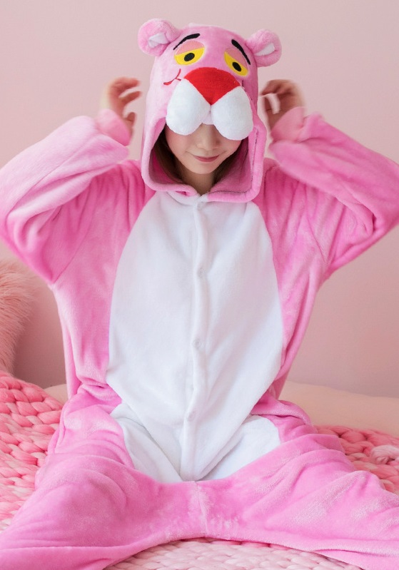 Pink Panther Overall mit Kapuze  M    (L)