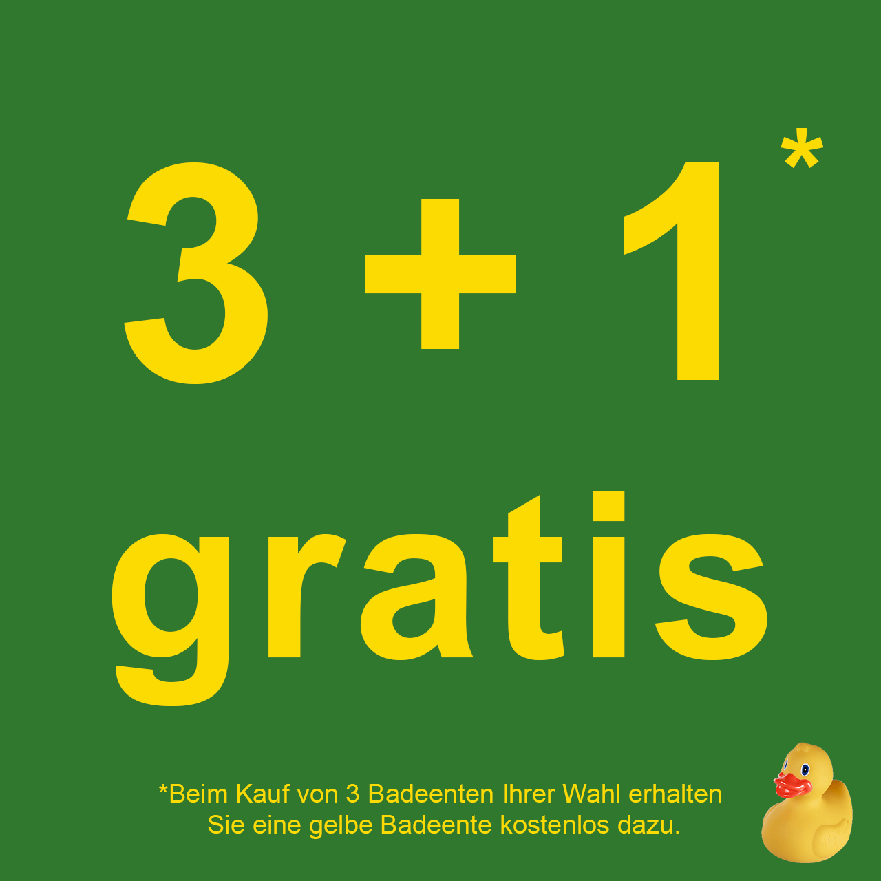 Badeenten "Küss mich" 8cm