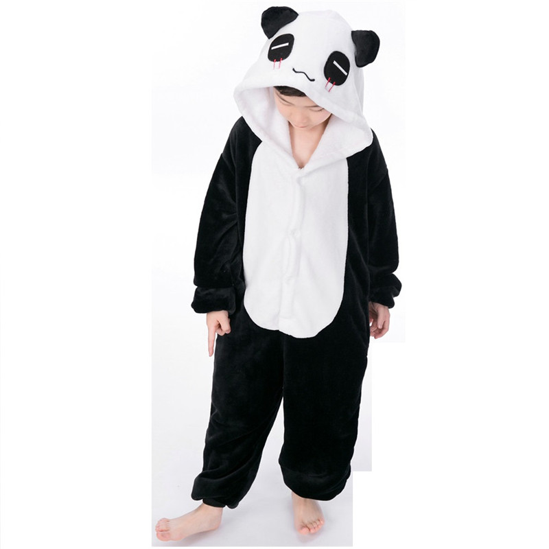 Panda Bär Overall mit Kapuze Größe 104