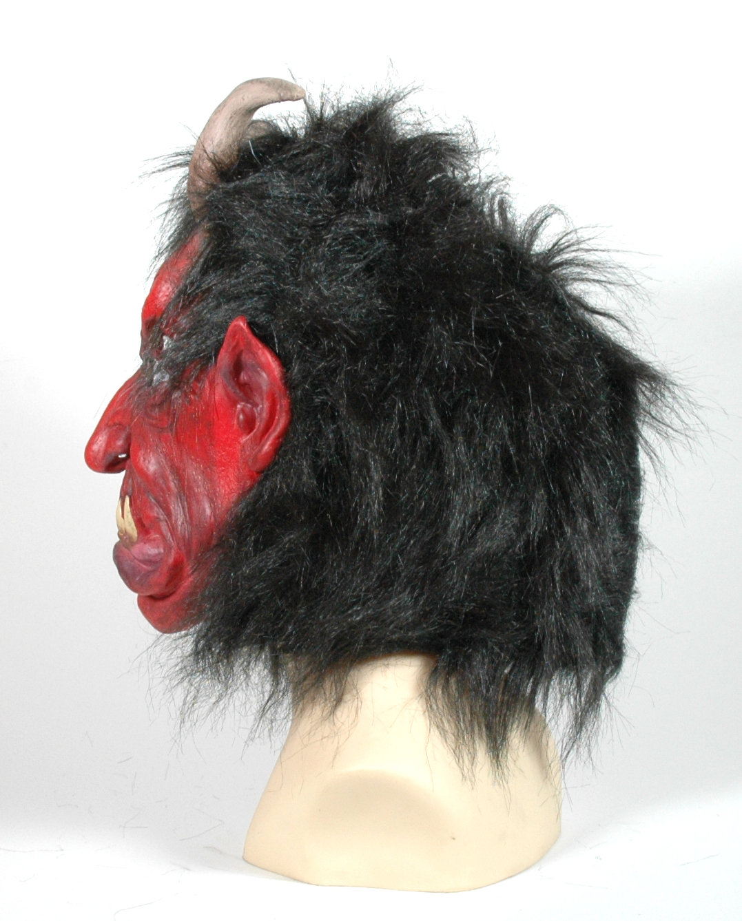 Krampus Kombi Größe 152 mit Kinder Maske und Overall