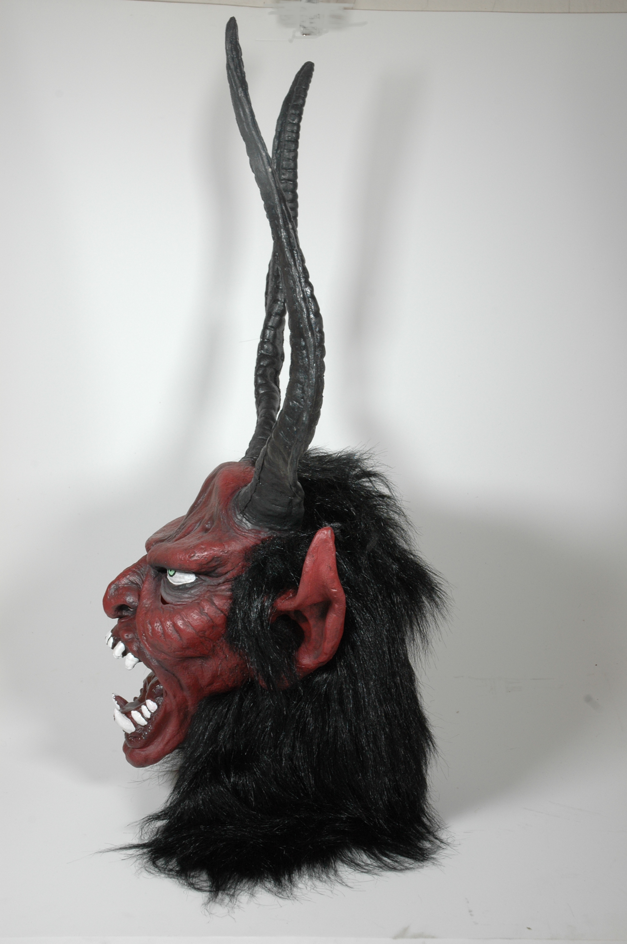 Krampus SET Overall MEDIUM mit Maske für Erwachsene