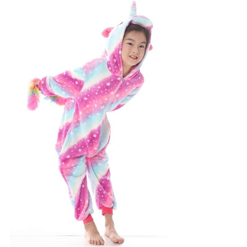 Multicolor Einhorn Kostüm Größe 104