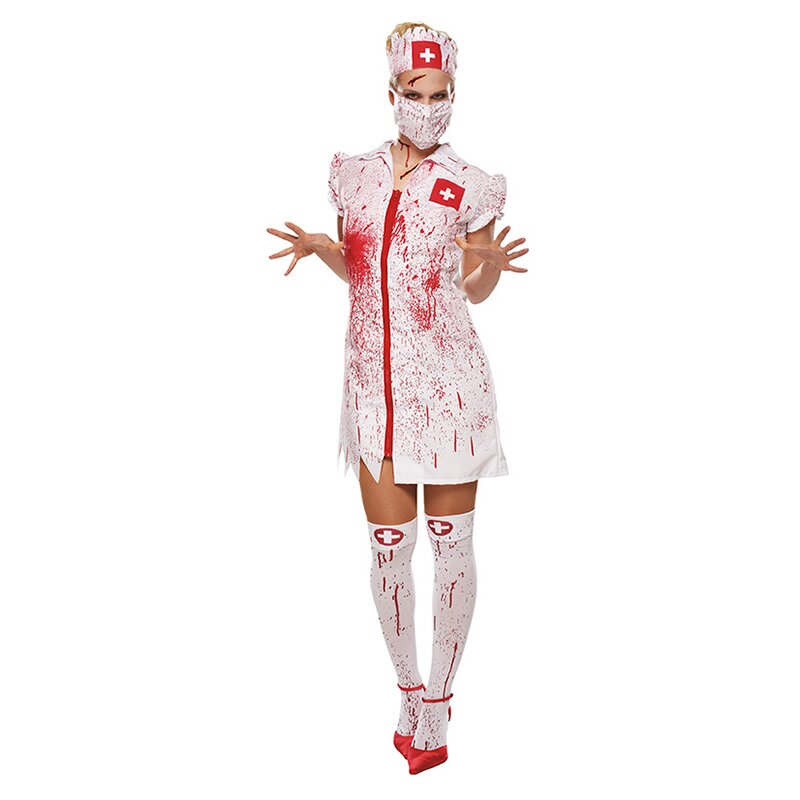 Blutige Krankenschwester Kleid Gr. 36