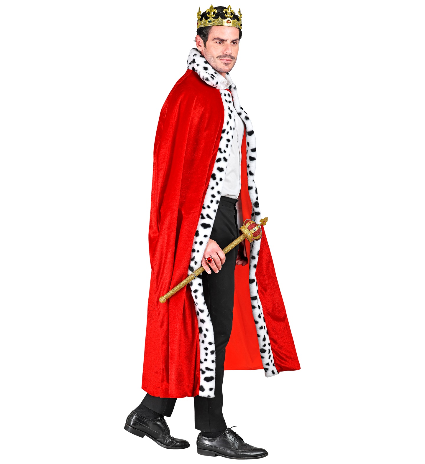 König Umhang für Erwachsene Länge ca.140cm