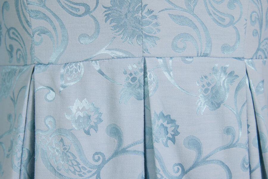 Historischer Mantel hellblau  XL   Gr.52/54 deluxe