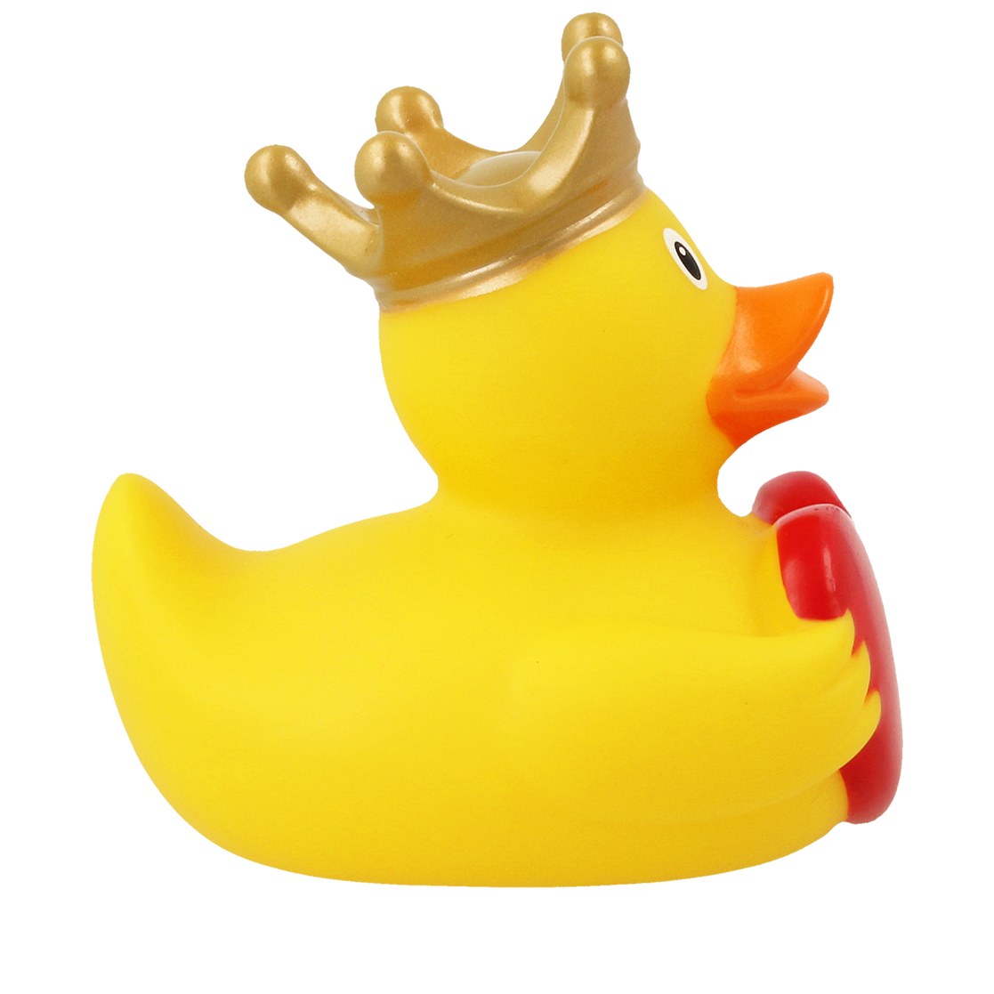 Gelbe Ente mit Gruss Herz ca. 8,5cm