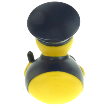 Badeente Polizist ca. 8cm