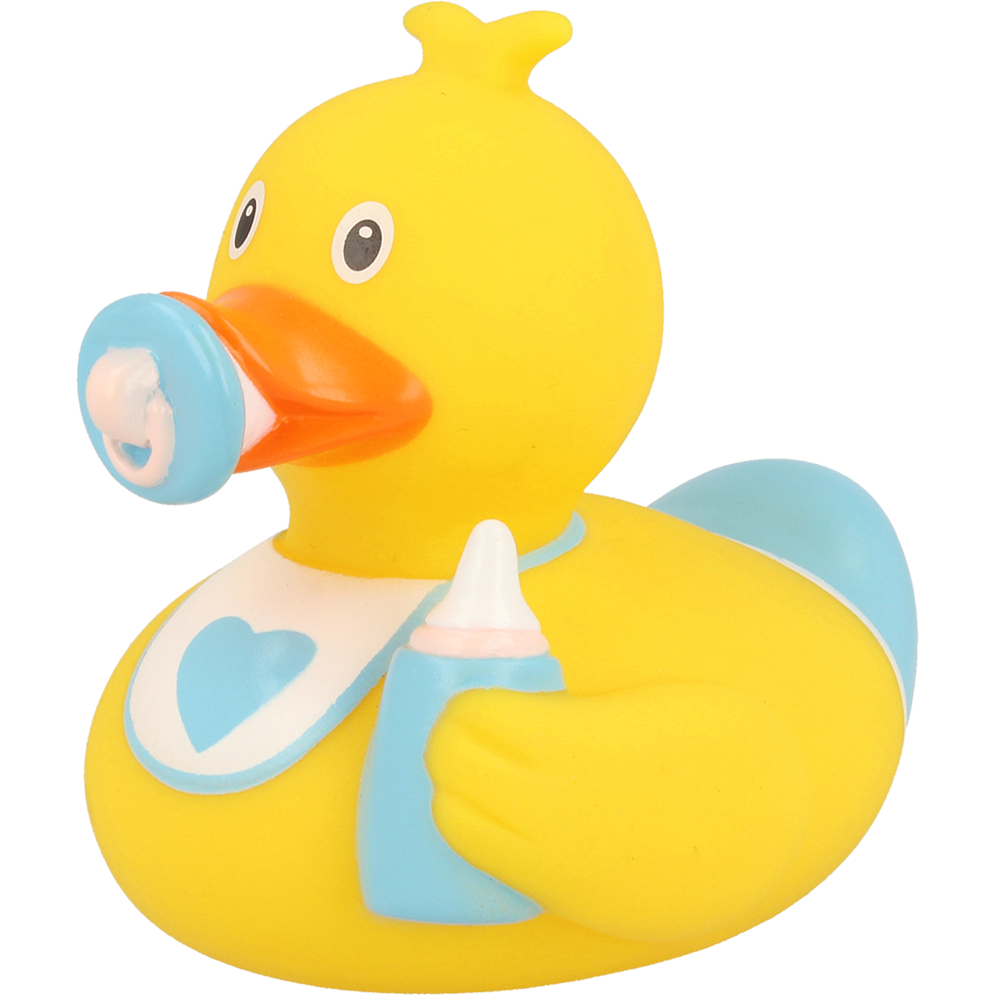Baby Boy  Quietschente hellblau ca. 8,5cm