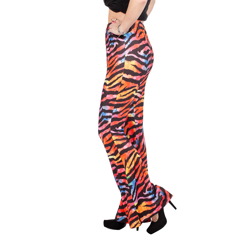 Hippie Schlaghose multicolor Tiger Gr.36